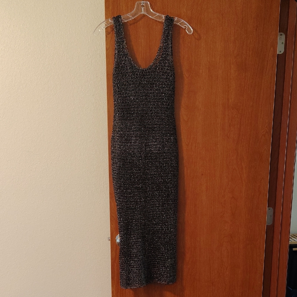 Elegant Black Sleeveless Dress